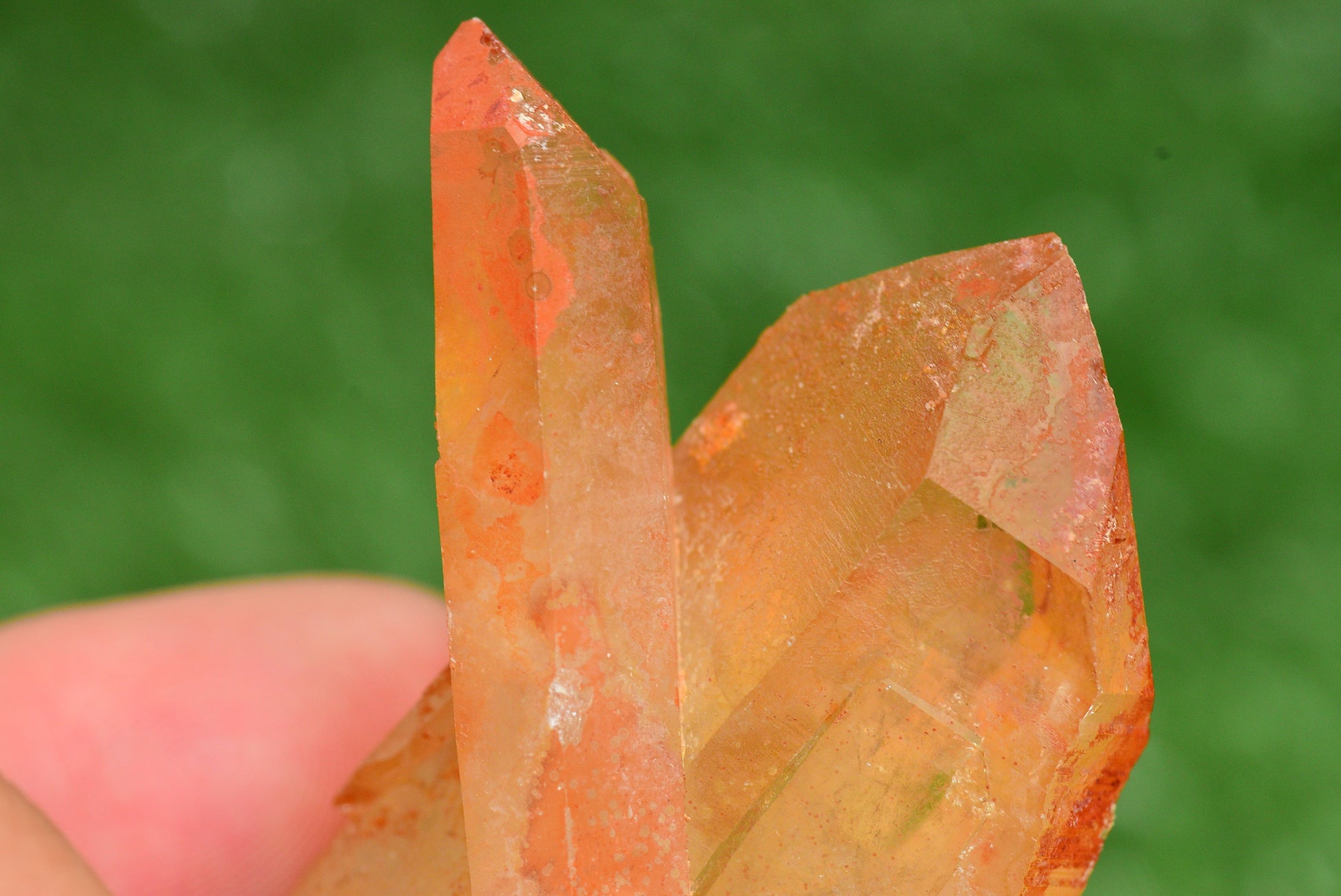Red Hematoid Quartz Genuine Gemstone Sharp Tower Pointy Cluster Freeform Crystal from Morocco Fire Quartz Red Hematite - MeteoriteNwa.com