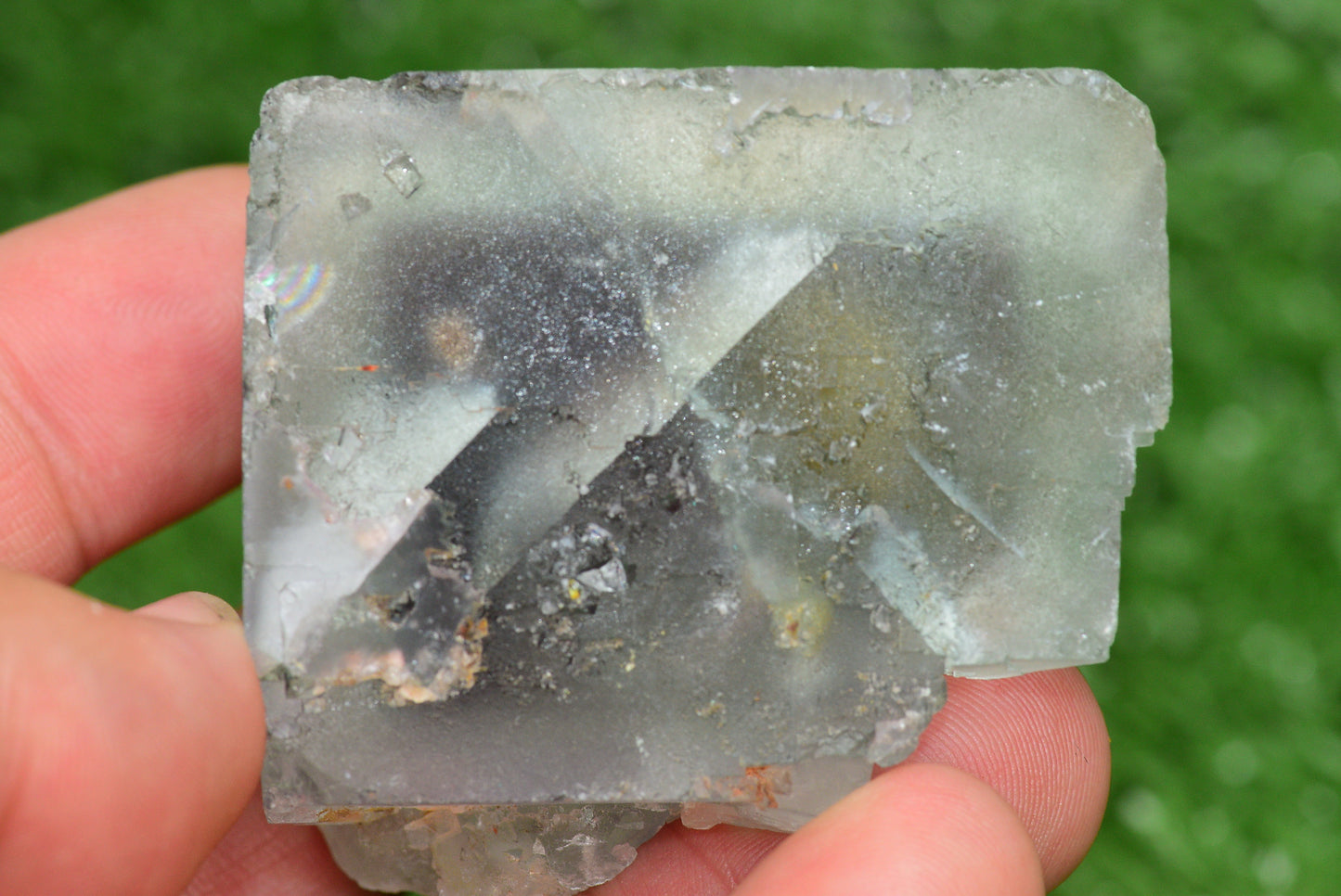 Stunning Fluorite Specimen from El Hammam Mine, Morocco Perfect for Crystal Collectors - MeteoriteNwa.com