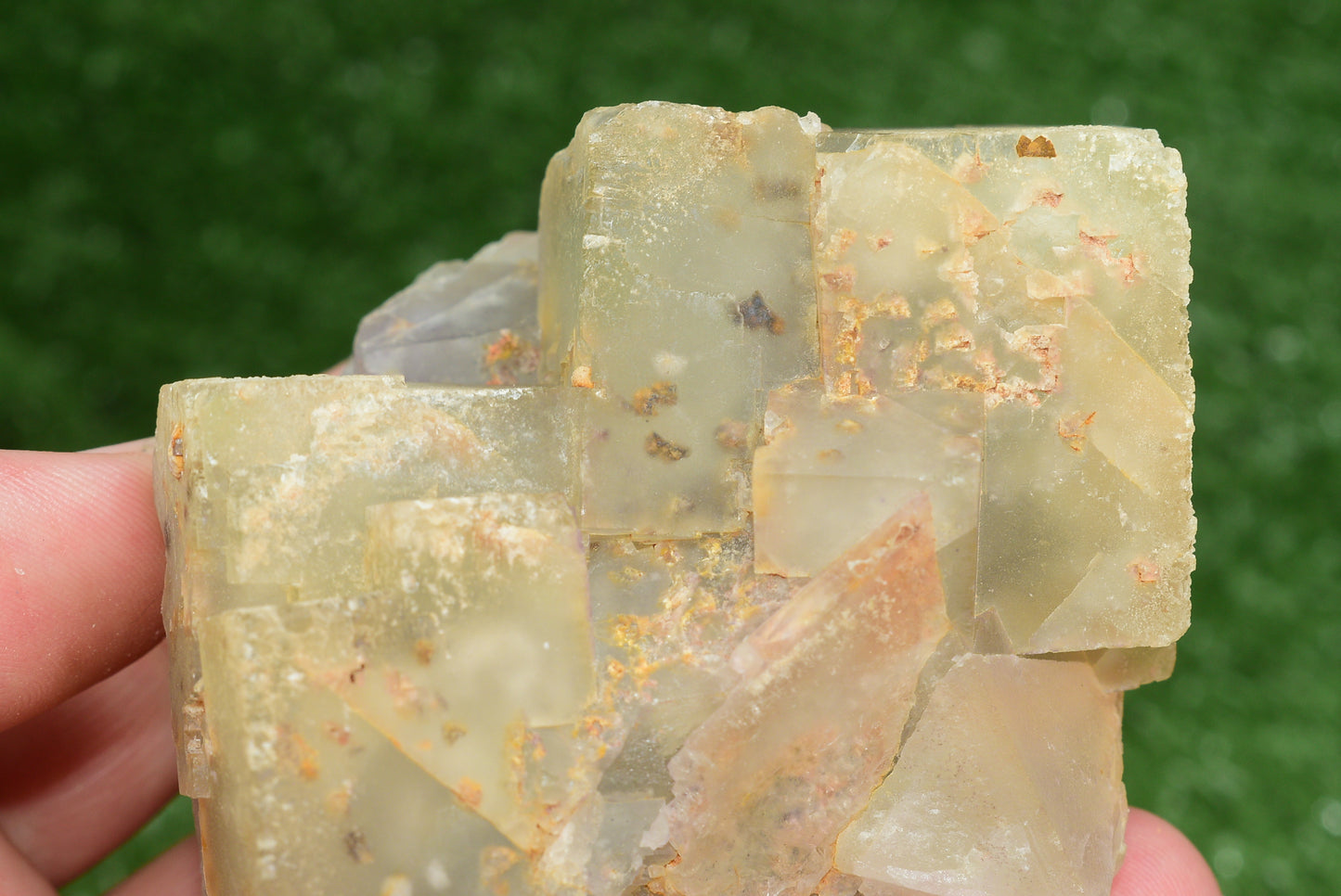 Stunning Fluorite Specimen from El Hammam Mine, Morocco Perfect for Crystal Collectors - MeteoriteNwa.com