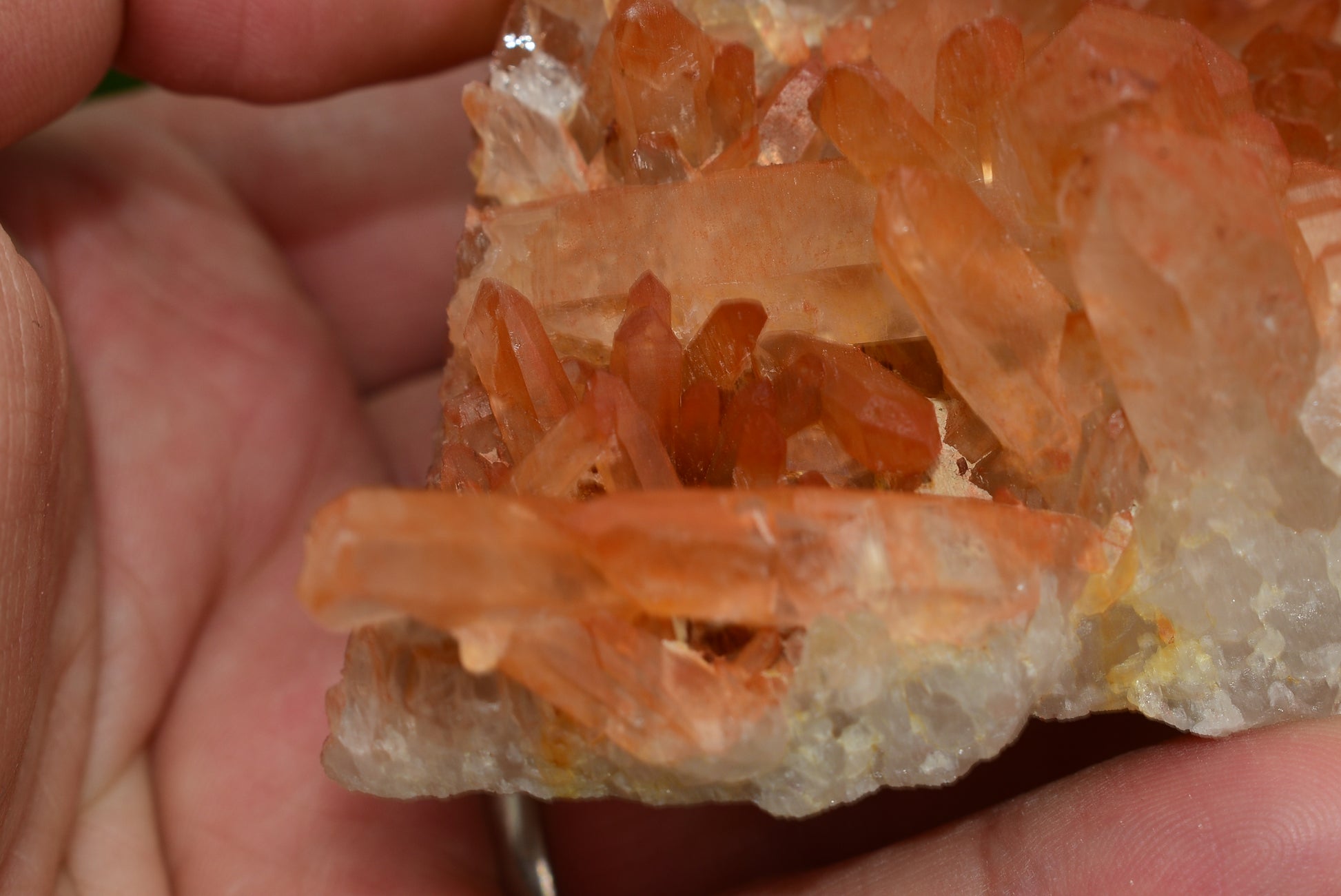 Red Hematoid Quartz Genuine Gemstone Sharp Tower Pointy Cluster Freeform Crystal from Morocco Fire Quartz Red Hematite - MeteoriteNwa.com