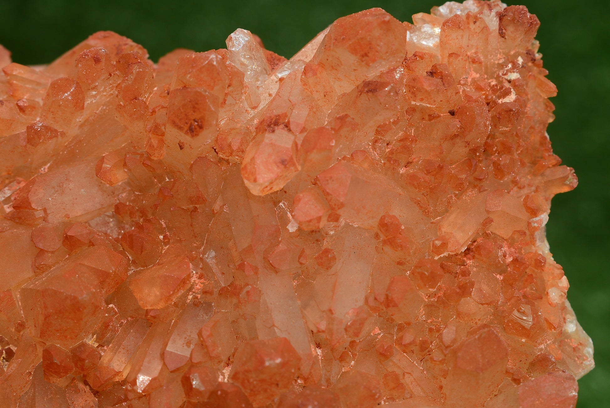 Red Hematoid Quartz Genuine Gemstone Sharp Tower Pointy Cluster Freeform Crystal from Morocco Fire Quartz Red Hematite - MeteoriteNwa.com