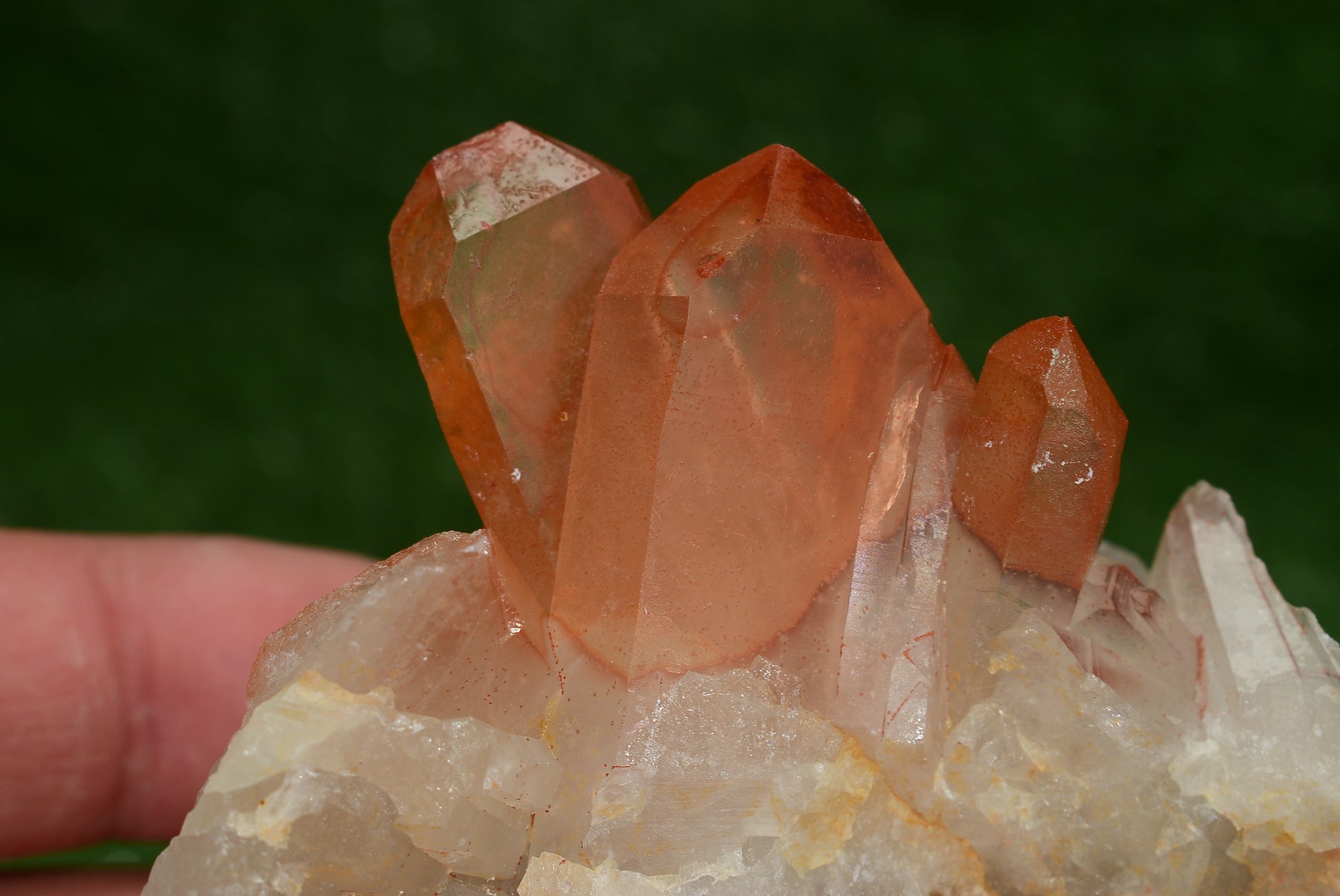 Red Hematoid Quartz Genuine Gemstone Sharp Tower Pointy Cluster Freeform Crystal from Morocco Fire Quartz Red Hematite - MeteoriteNwa.com
