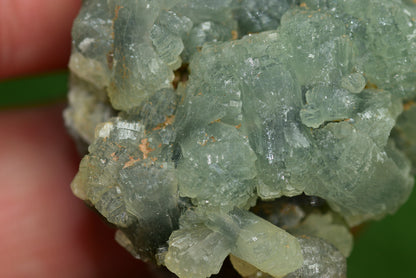 Stunning Raw Prehnite Crystal Cluster from Morocco Unique Botryoidal Formations - MeteoriteNwa.com
