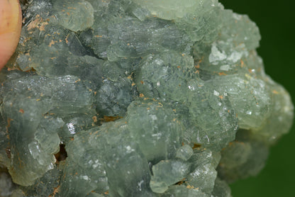Stunning Raw Prehnite Crystal Cluster from Morocco Unique Botryoidal Formations - MeteoriteNwa.com