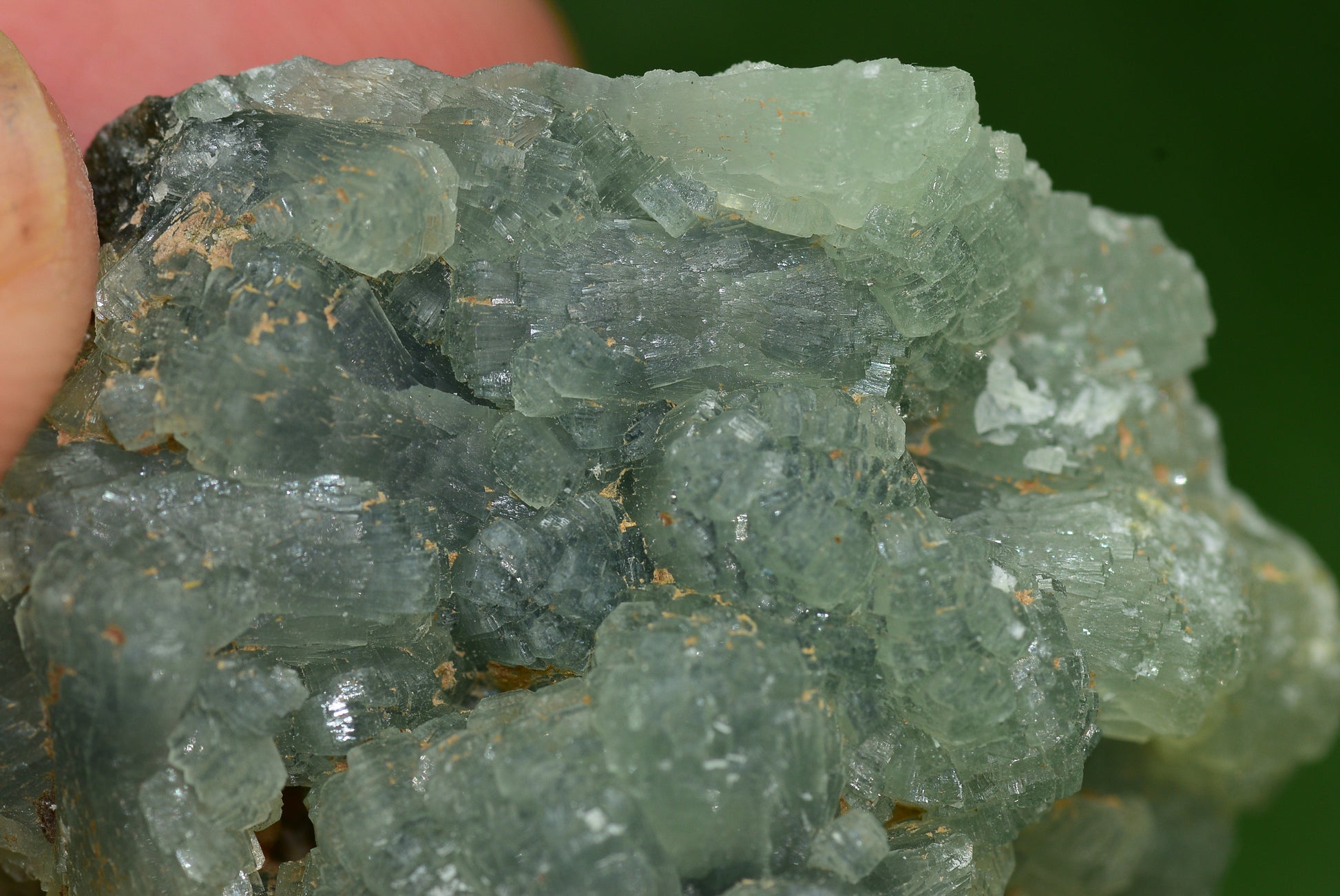 Stunning Raw Prehnite Crystal Cluster from Morocco Unique Botryoidal Formations - MeteoriteNwa.com