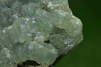 Stunning Raw Prehnite Crystal Cluster from Morocco Unique Botryoidal Formations - MeteoriteNwa.com