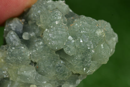 Stunning Raw Prehnite Crystal Cluster from Morocco Unique Botryoidal Formations - MeteoriteNwa.com