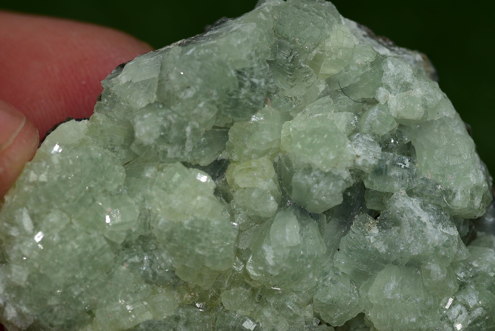 Stunning Raw Prehnite Crystal Cluster from Morocco Unique Botryoidal Formations - MeteoriteNwa.com