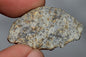 Meteorite Chondrite LL6 NWA 14225 Slice 3.51G with black shock melt veins. W COA - MeteoriteNwa.com