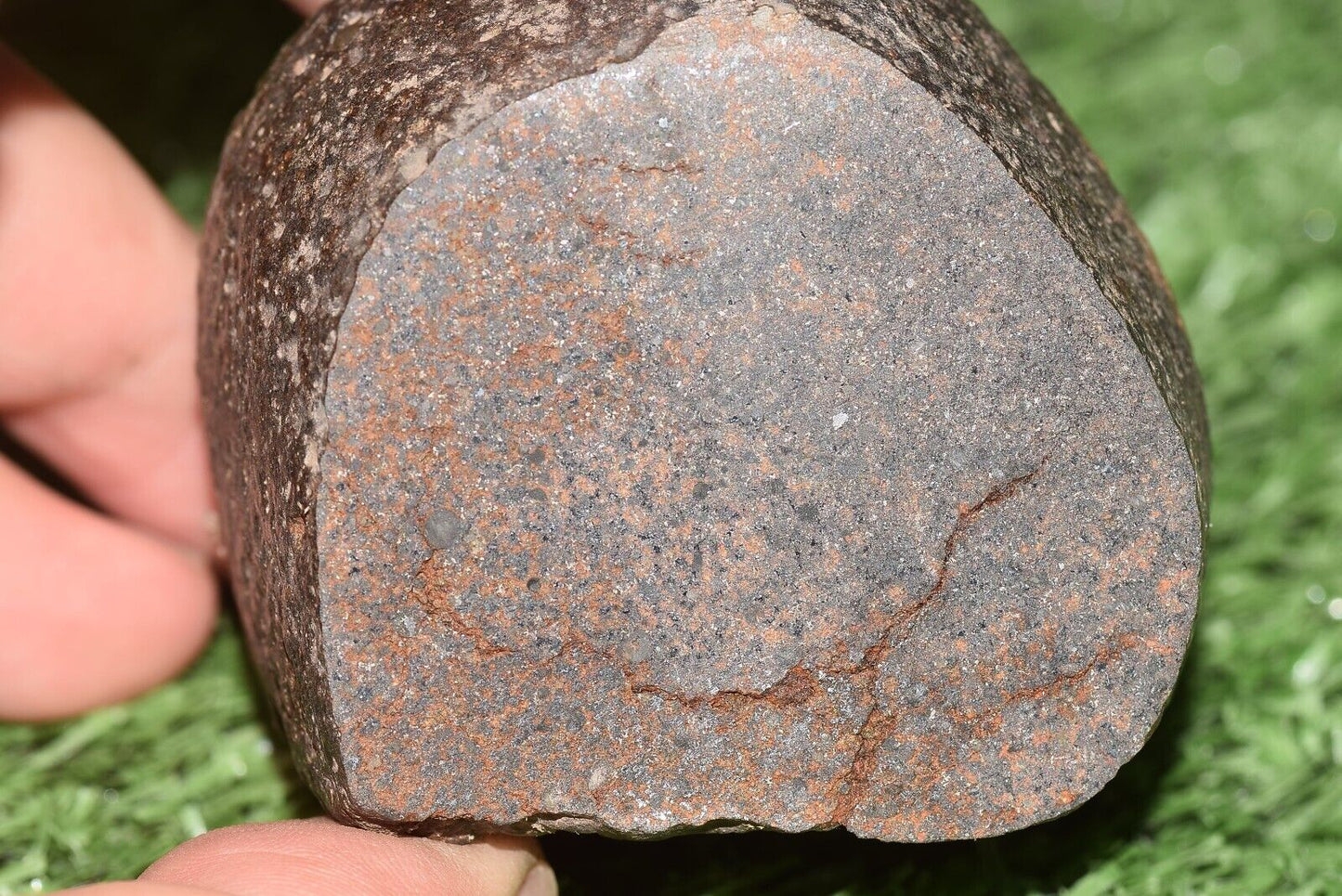 Meteorite Ordinary chondrite H5 Nwa 15416 Main Mass 301 g brownish space stone - MeteoriteNwa.com