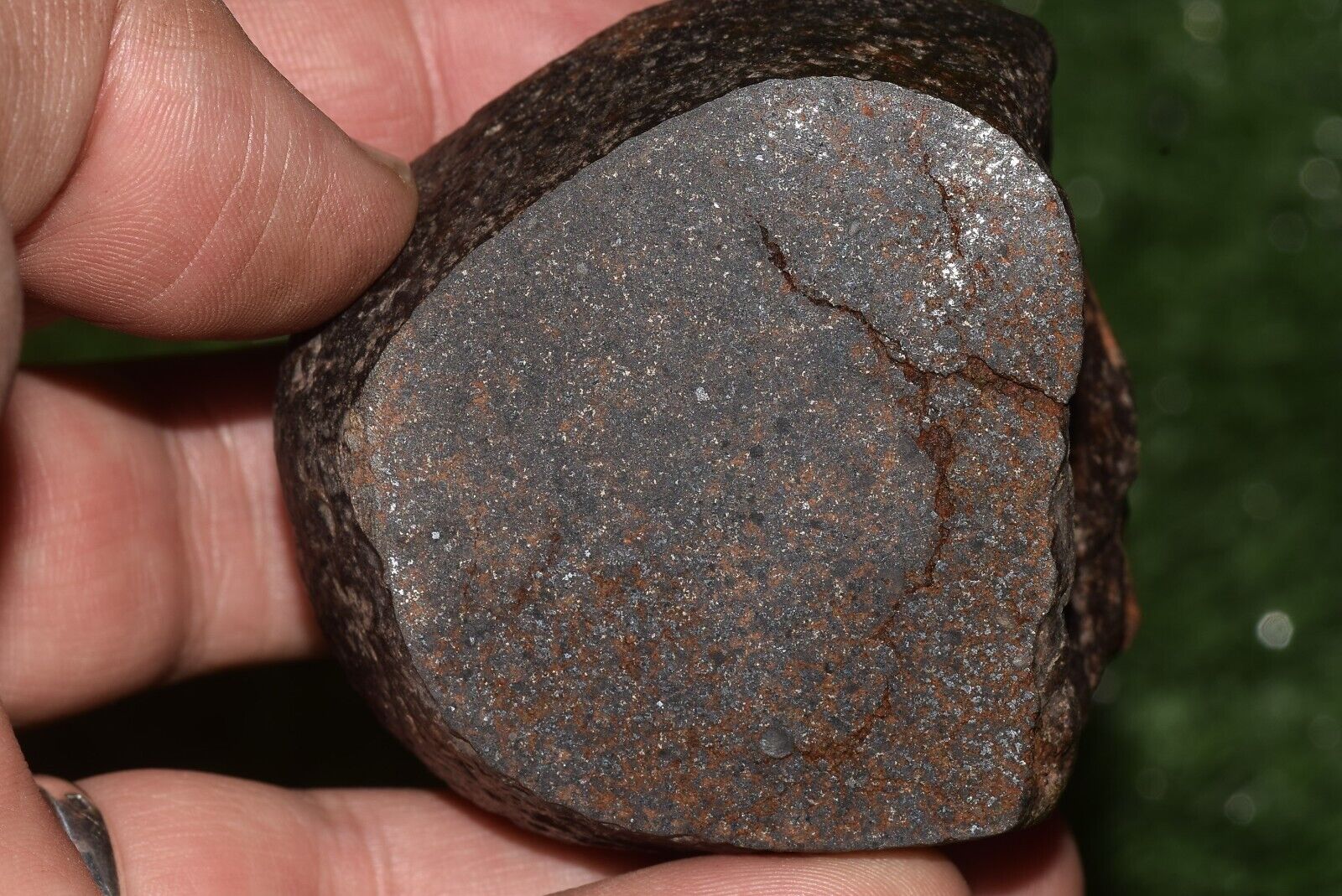 Meteorite Ordinary chondrite H5 Nwa 15416 Main Mass 301 g brownish space stone - MeteoriteNwa.com